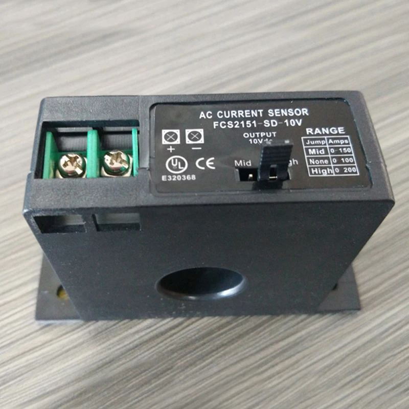 Imagem -02 - Transformador Atual Passivo do Monitor do Sensor da Corrente do Sensor 010v de Fcs2151-sd-10v