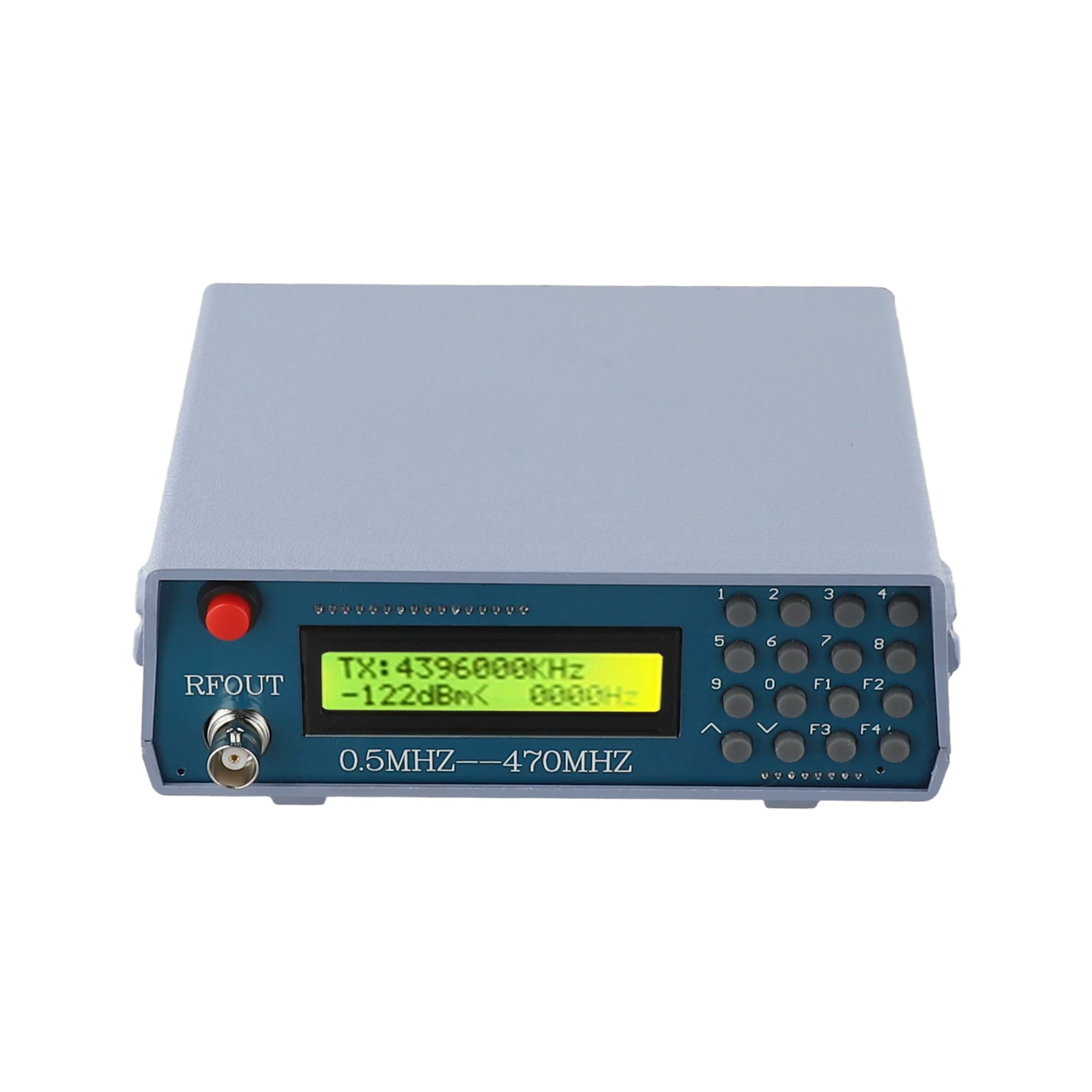 New Generator 12VDC Power Supply 800Hz Toning Modulation For Intercom Debugging RF Signal Source 0.5M To 470MHz