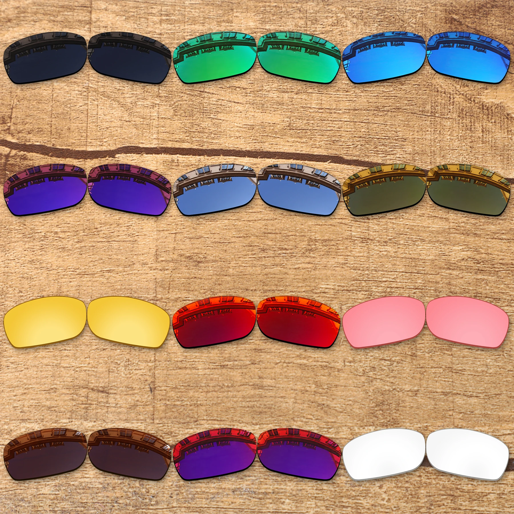 

Vonxyz 20+ Color Choices Polarized Replacement Lenses for-Oakley Canteen 2014 Frame