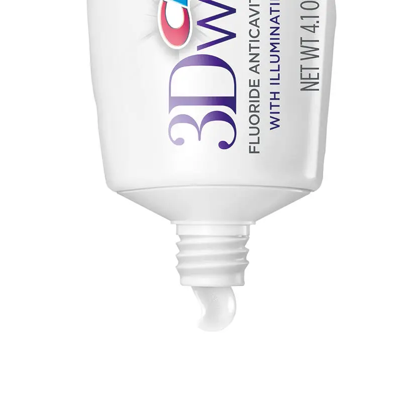 Crest – ensemble de dentifrice blanc glamour 3D, blanchiment des dents, hygiène buccale