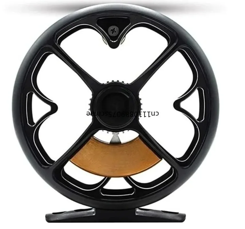 Full Metal Heavy Duty Fly Fishing Reel Freshwater Stream Carp Trout Fishing Tackle Large Arbor