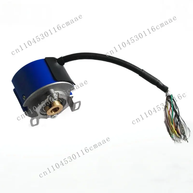 GSM4808 2500ppr Optical Rotary Encoder with Pulse Output for Servo Motor 5V 48mm Outer Diameter 8mm Hollow Shaft