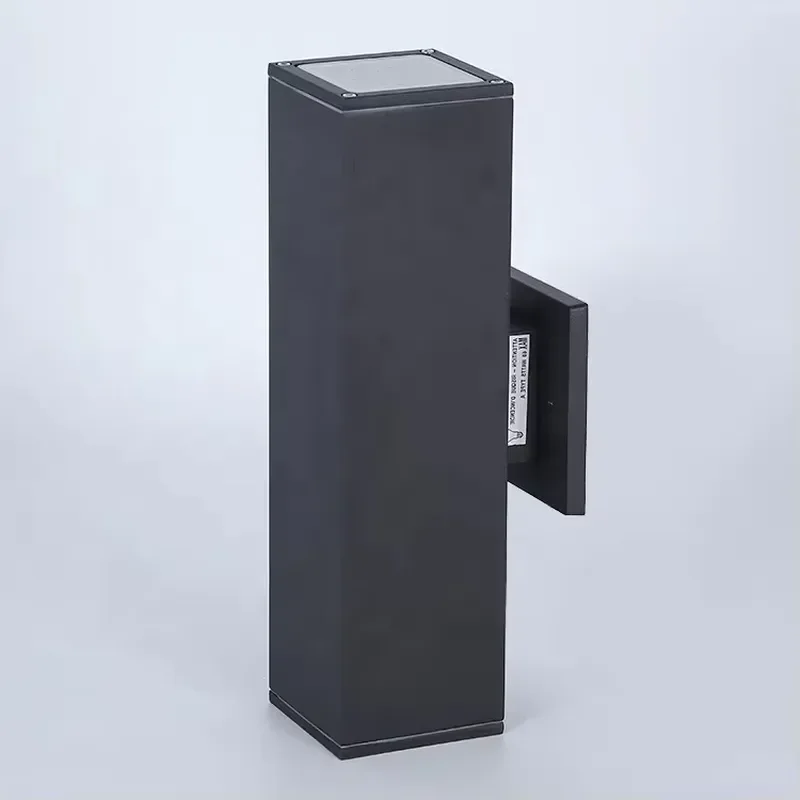 Modern LED strip wall lamp, cylindrical/square, super bright IP65 waterproof, rust-proof, durable, aluminum AC 85-265V