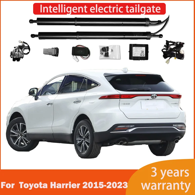 Car Electric Tail Gate Lift For Toyota Harrier 2015-2023 Auto Rear Door Control Tailgate Automatic Trunk Opener