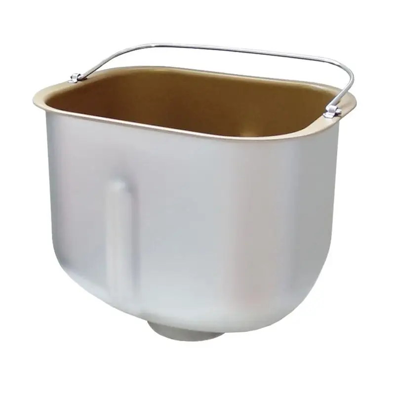 Bread Machine Liner Mixing Bread Bucket Bread Pan Machine Inner Pot Aluminum Alloy Bread Barrel Liner Bread Machine Accessories