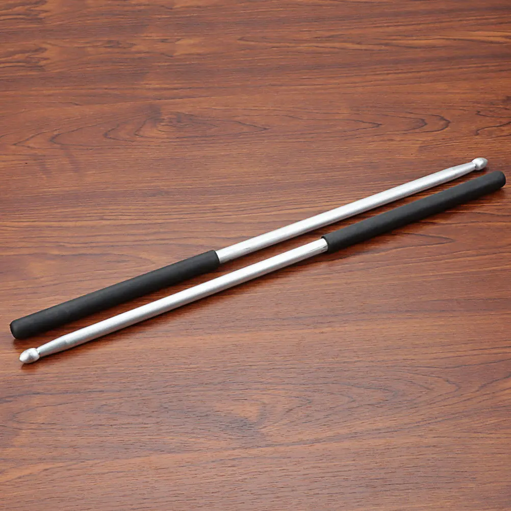 

1Pair Drum Sticks Metal Drumsticks Lightweight Stable for Practice Performance Percussion Drum Accessory Metal Drumsticks