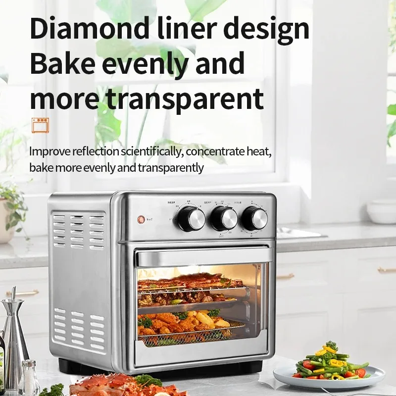 【Trending】TX 13L Air Fryer Electric Hot Fryer Oven Oilless Cooker Nonstick Visible Window Home Appliance Electric Fryer without