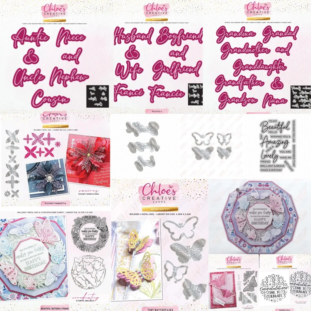 2025 new Cutting Dies Stamps Stencil Hot foil Scrapbook Diary Decoration Stencil Embossing Template DIY Greeting Card Handmade