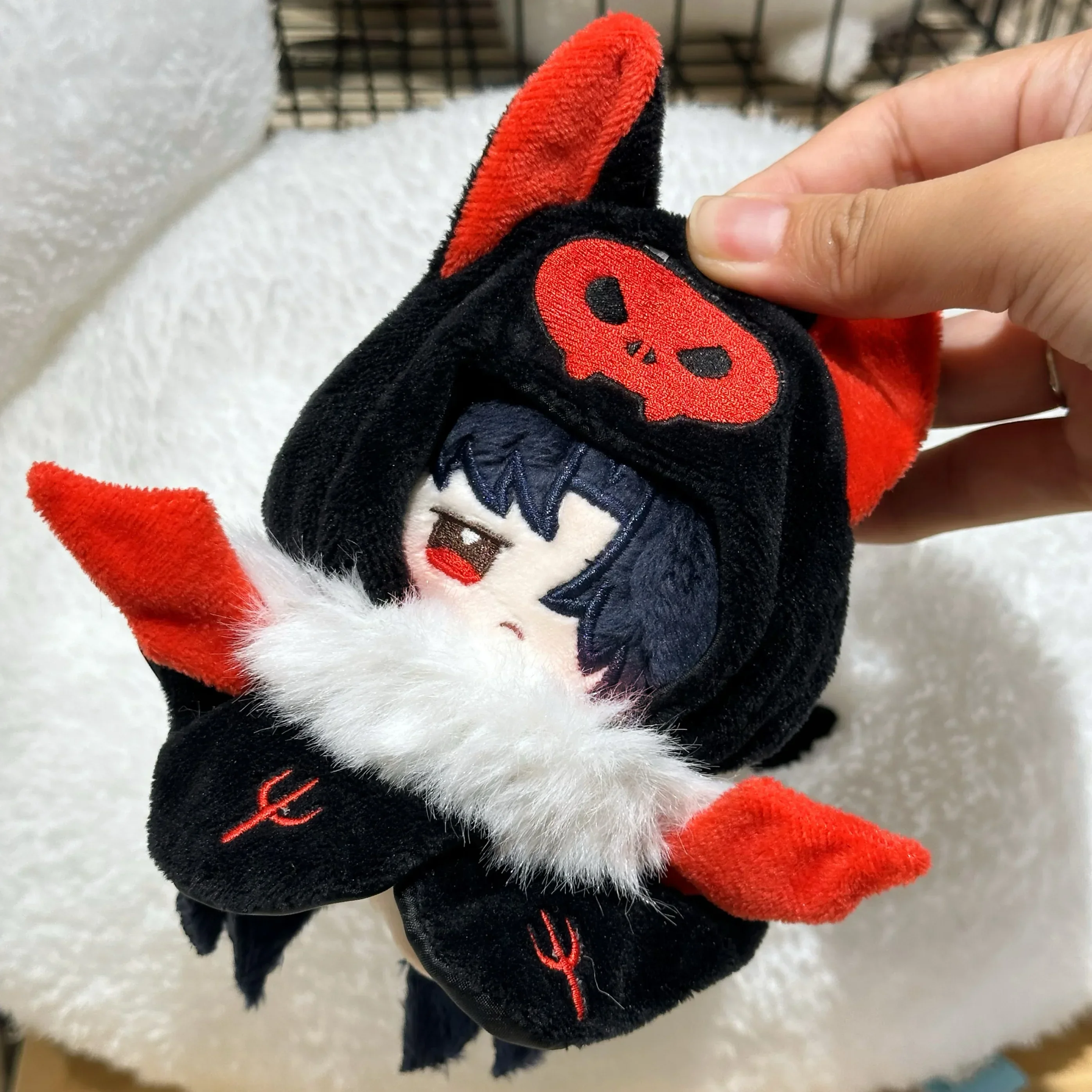 Game Honkai: Star Rail Blade Cosplay Soft Starfish Body Plush Cotton Doll Pendant Cloak Toys Keychain Dango Anime Gift 10cm