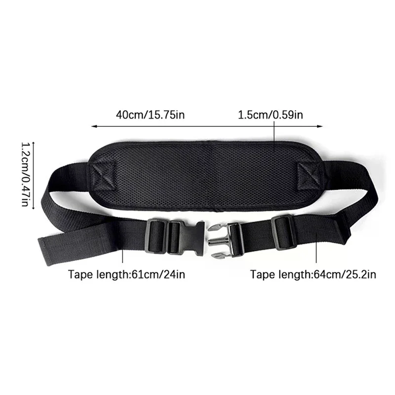 

Breathable Adjustable Wheelchair Safety Harness Belt for Elderly