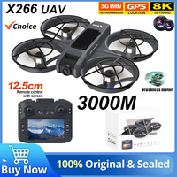 NEW X226 Drone VR Remote Control Brushless Dual Image Transmission HD Aerial Optical Flow Hover Obastacle Avoidance UAV Boys Toy