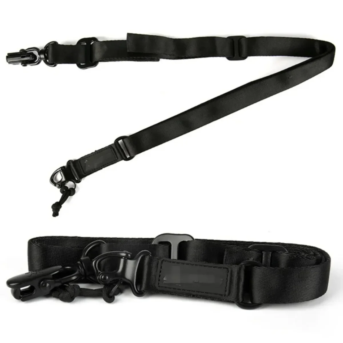 1 Pcs Double Point Tactical Adjustable Shoulder Strap Multi-Mission Rifle Sling Gun Strap System Mount Set Suitable for MS2