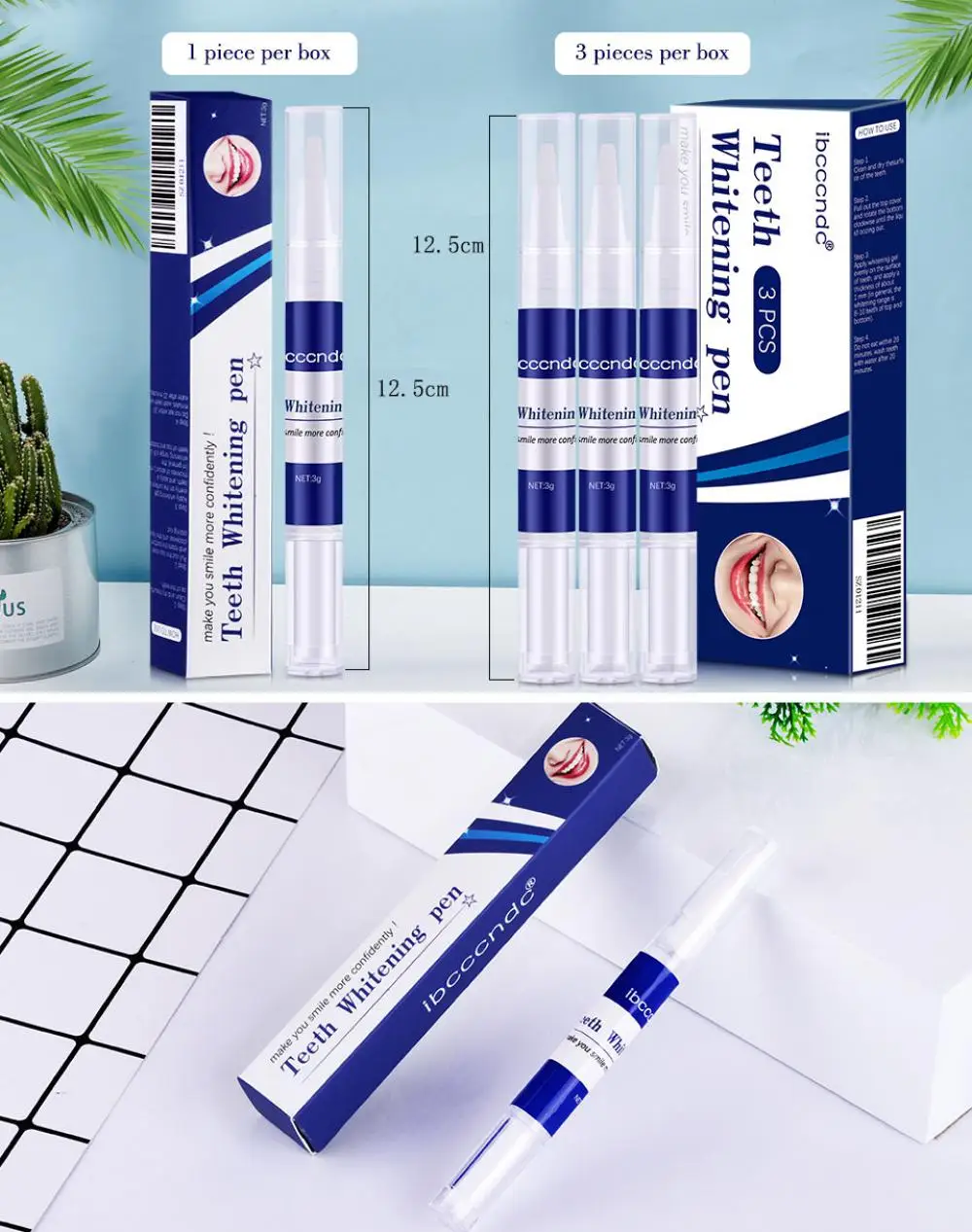 

Ручка для отбеливания зубов Ibcccndc, 1 шт.