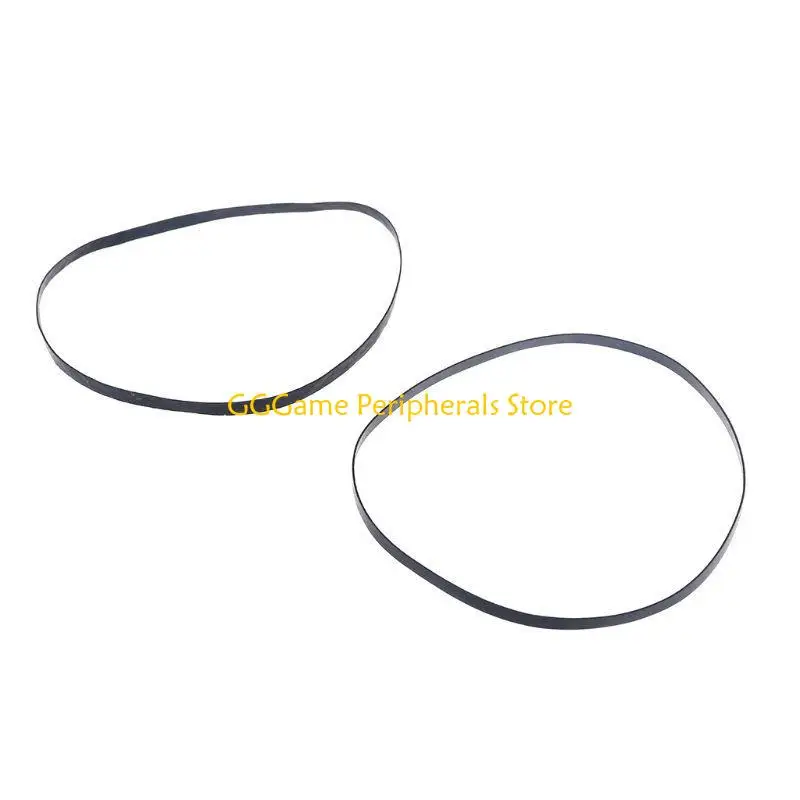 U55B 20Pcs 110-145mm Cassette Tape Machine Belt Pulley Drive Flat Belts for Recorder