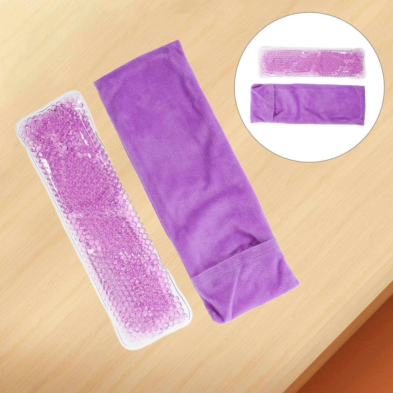 

Ice Bag Perineal Cold Compress Microwave Neck Heating Wrap Microwavable Pads Maternity Heated Purple Warmer Pregnant Woman