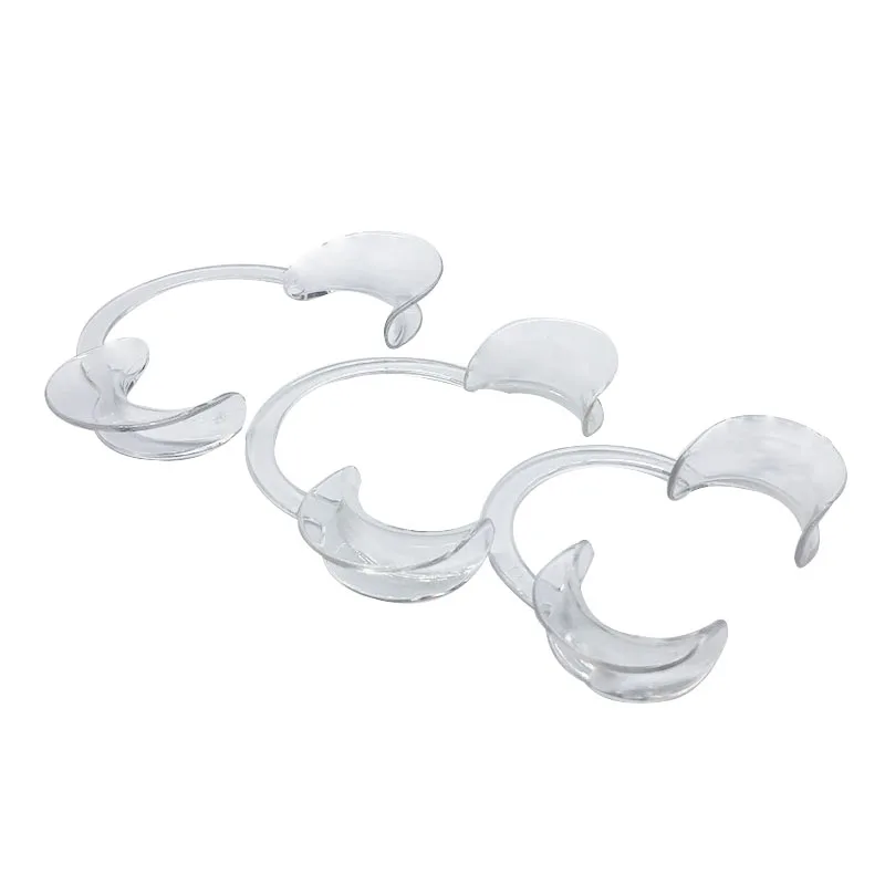 5pcs/Set Plastic C Shape Mouth Opener Mouth Gag Dental Orthodontic Tool Cheek Retractor Oral Clean - Image 5