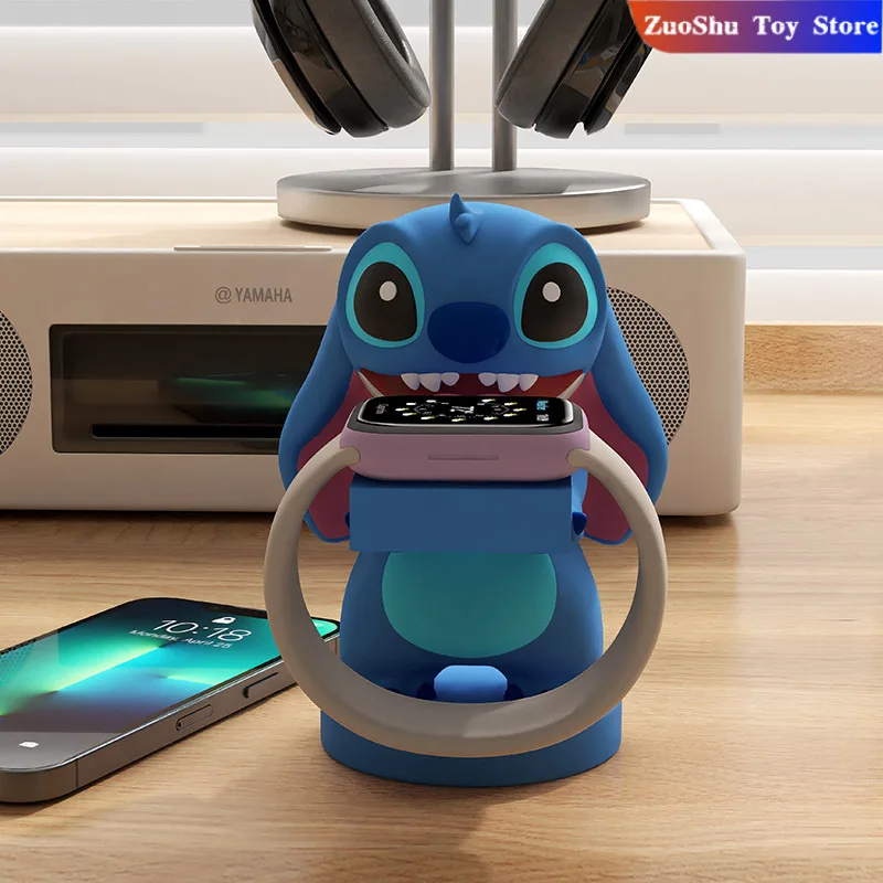 

Stitch Creative Is Suitable For Apple Series 10 Mobile Phone Chargers Watch Stands Sub Bases Home Desktop Ornaments Decorations