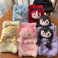 Anime Puella Magi Madoka Magica Tomoe Mami Kaname Madoka Akemi Homura Miki Sayaka Sakura Kyoko Plush Scarves Warm Scarf Shawl
