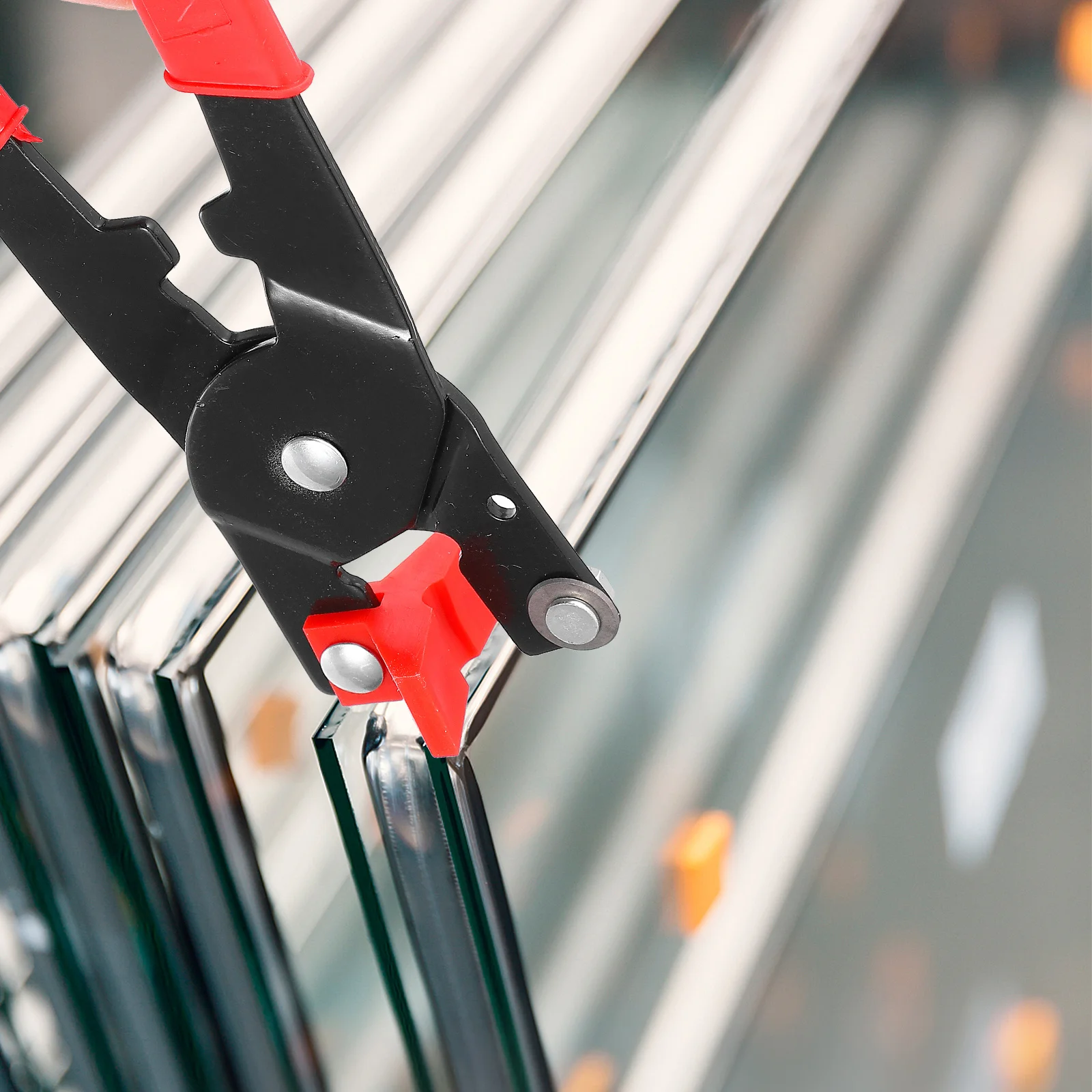 

2Pcs Durable Steel Glass Tile Trimmers Pliers Efficient Antiskid Handle for Home Projects Steel Cutter Pliers Clipper Trimmers