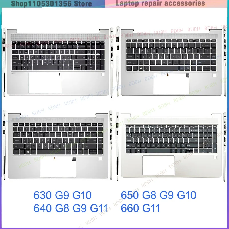 New US Keyboard Top Case For HP Elitebook 630 640 G9 650 G8 G9 G10 660 G11 Laptop Palmrest Upper Cover with Backlight Keyboard