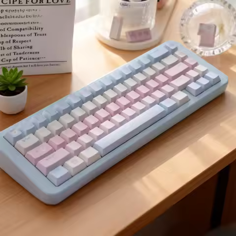 Romantic Japanese Style Keycaps 143 Keys Cherry Profile PBT Thermal Sublimation Custom Keycap for MX Mechanical Gaming Keyboard