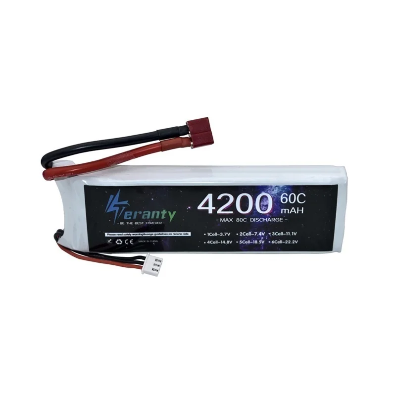 2S Battery 7.4V 4200mAh 45C LiPo Battery For RC Car Boat Drones Quadcopter Helicopter Spare Parts With Deans T XT60 KET-2P Plug