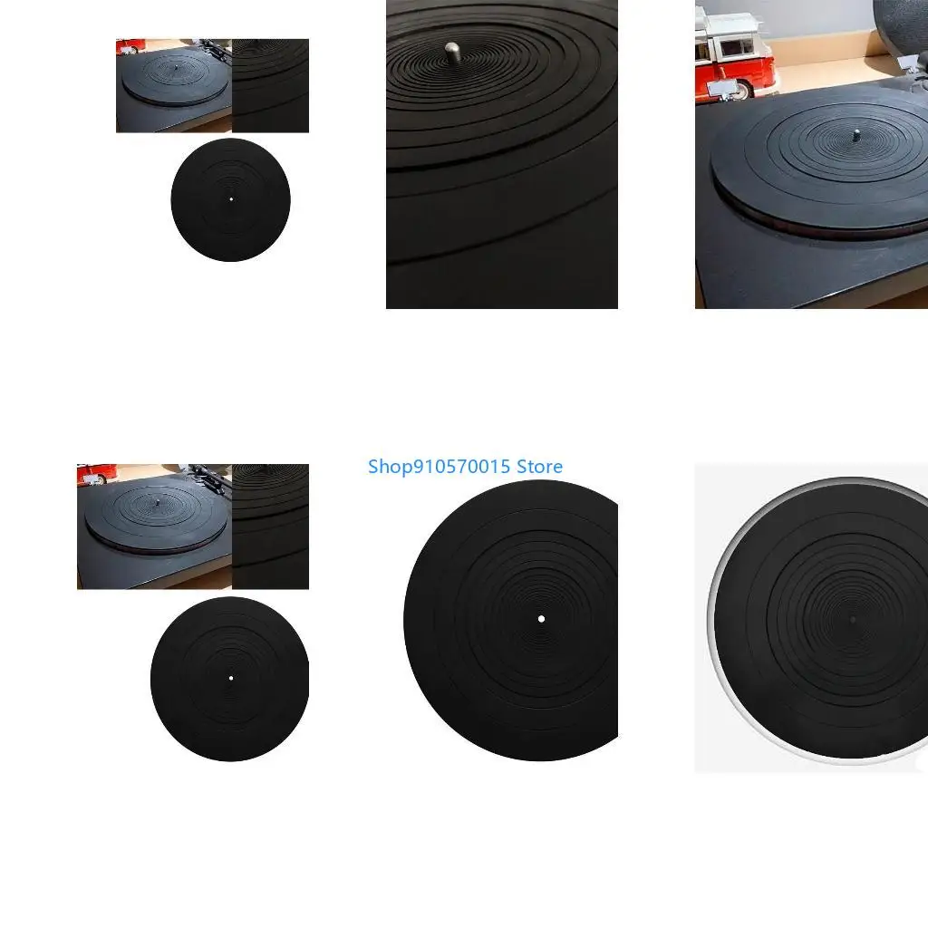 B95C Turntable Platter Mat for LP Slip Mat Audiophile 3mm Thickness for LP Vinyl Reco