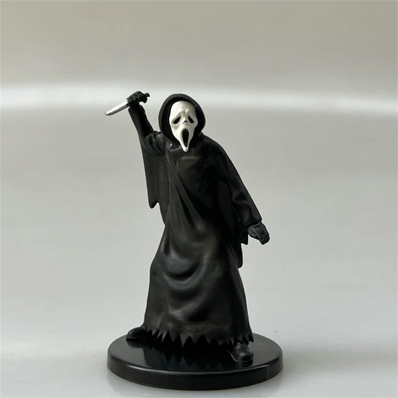 Scream Ghostface Figurine Toy Figure Exclusive Collectible Desktop Decoration Gifts