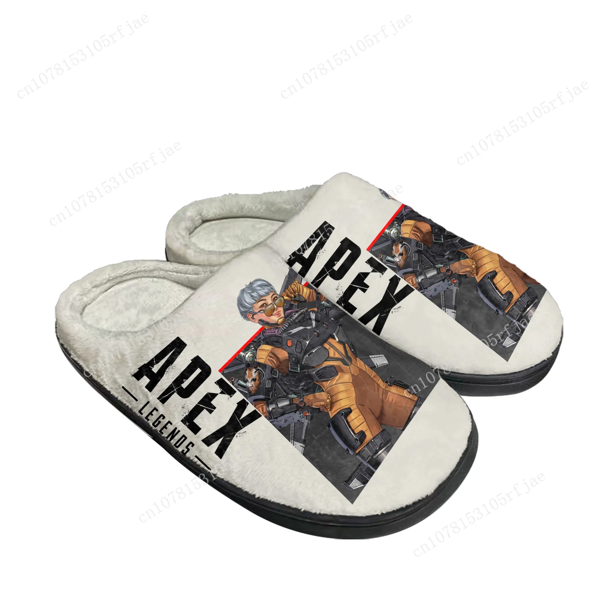 

Apex Legends Valkyrie Home Cotton Slippers Hot Cartoon Game Mens Womens Plush Bedroom Casual Keep Warm Shoes Tailor Made Slipper