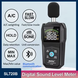 SL720B Digital Sound Level Meter DB Measuring Instrument Sonometer Decibelimetro 30-130dB Portable Noise Decibel Monitor