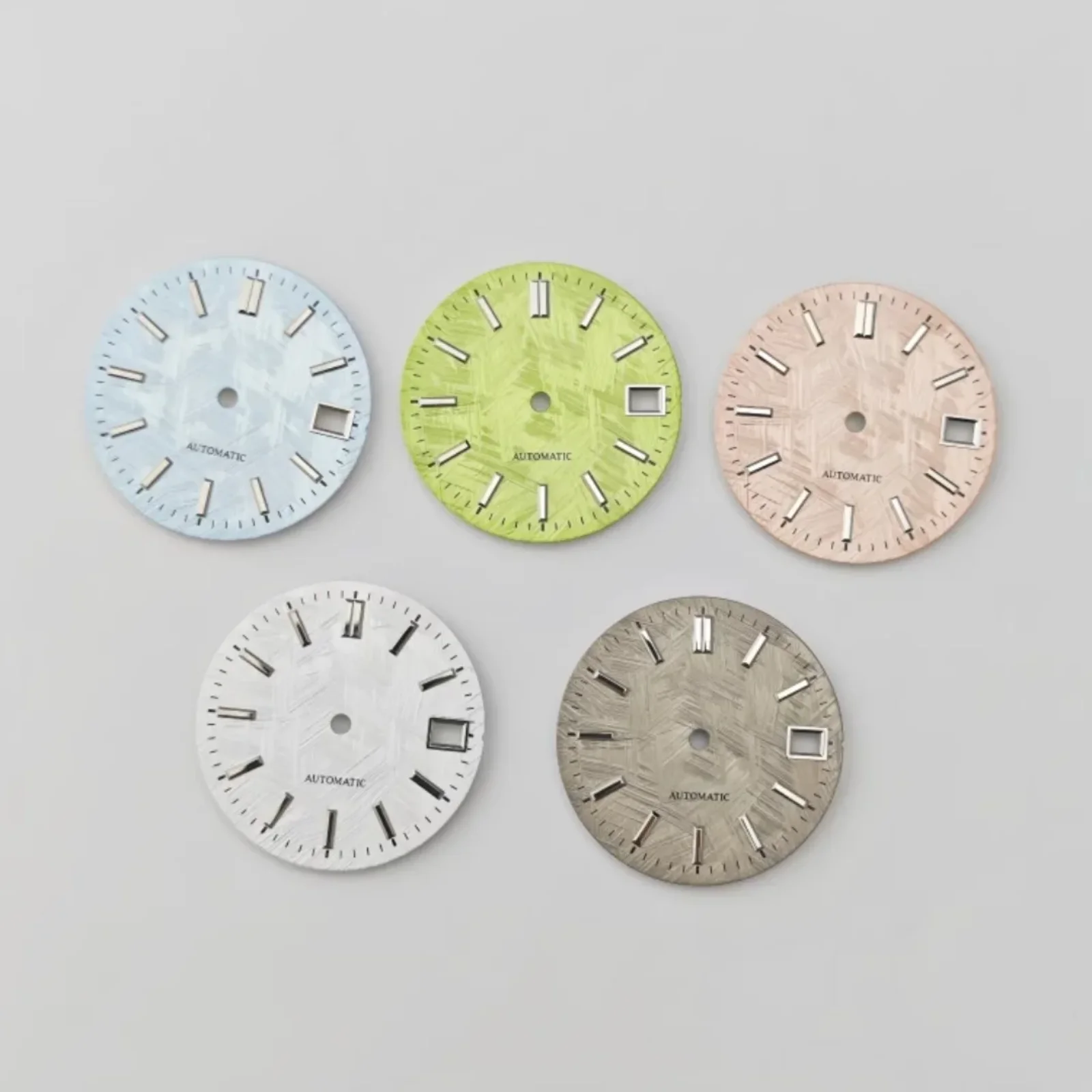 NH35 Watch Dial  28.5mm Texture Watch Faces Modified Men's Watch Accessories for NH35 Movement Diy Parts