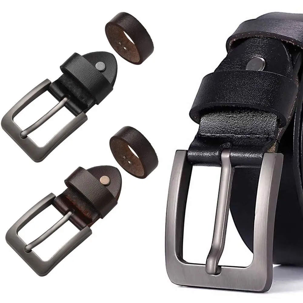 Business Accessories Adjustable Belt Replacement Buckle DIY Alloy Automatic Buckle Men's Belt Head