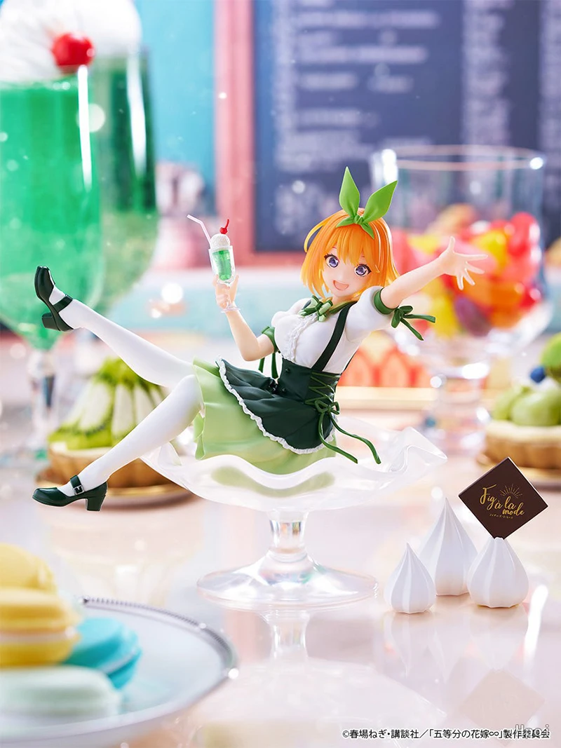 In Stock Original 13cm FuRyu TENITOL The Quintessential Quintuplets Nakano Yotsuba Ornaments Decoration Model Toy Gifts