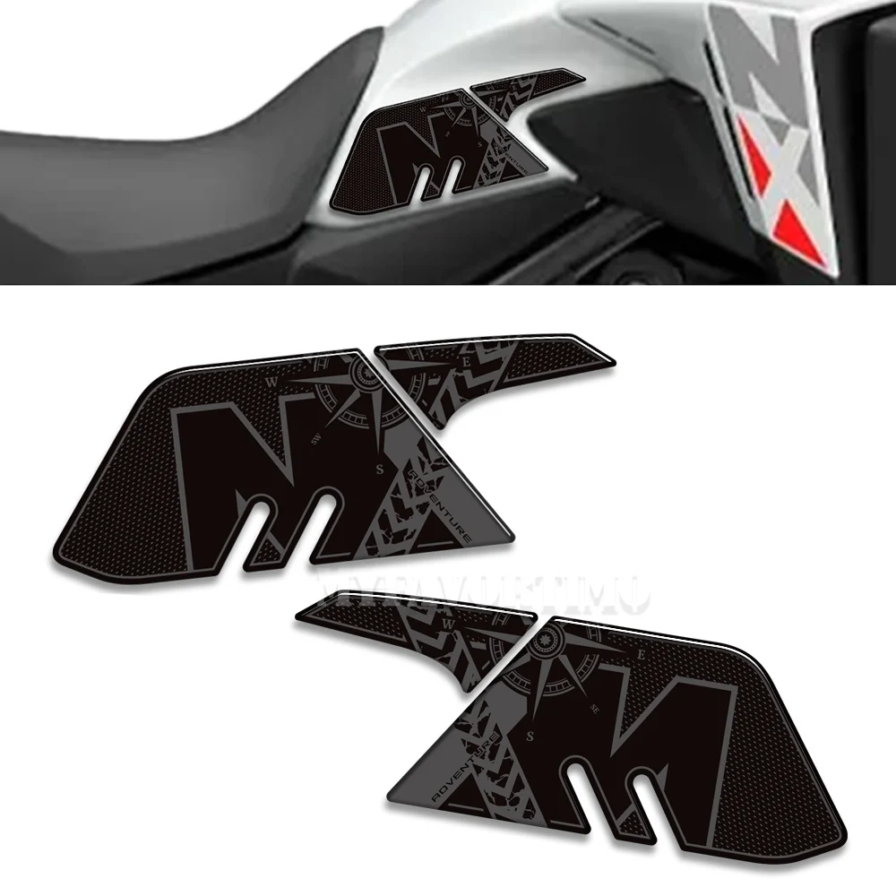 Para honda nx400 nx500 motocicleta tanque de óleo combustível aperto almofada joelho protetor adesivos decalques kit nx 400 nx 500 2024