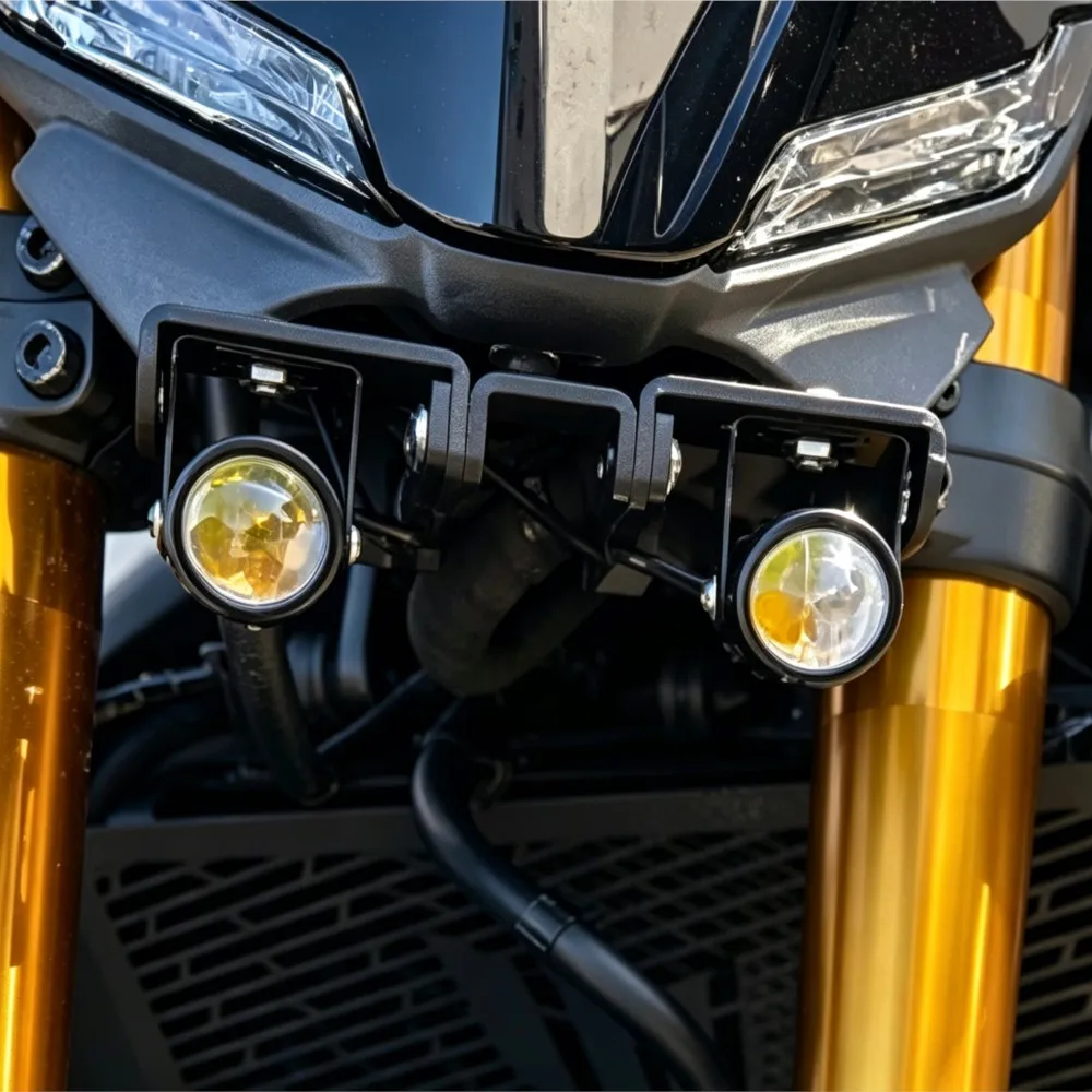 Motorcycle Spotlights Holder Fog Light Mounting Fog Lamp Support Accessoires For Yamaha MT09 MT-09 mt09 mt 09 2015 - 2019 2020