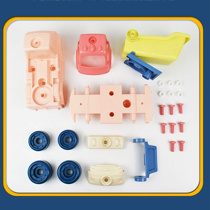 Bricolage démontage charge surcharge ingénierie camion voiture modèle jouets éducatifs pour enfants cadeau d'anniversaire