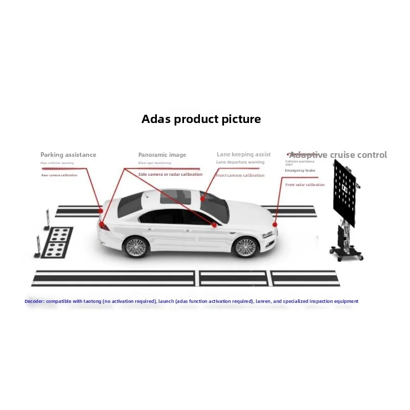 ADAS Radar Calibration Tool for Volkswagen, Audi, BMW, Geely, NIO, Nissan, Automotive Sensor Calibration Equipment