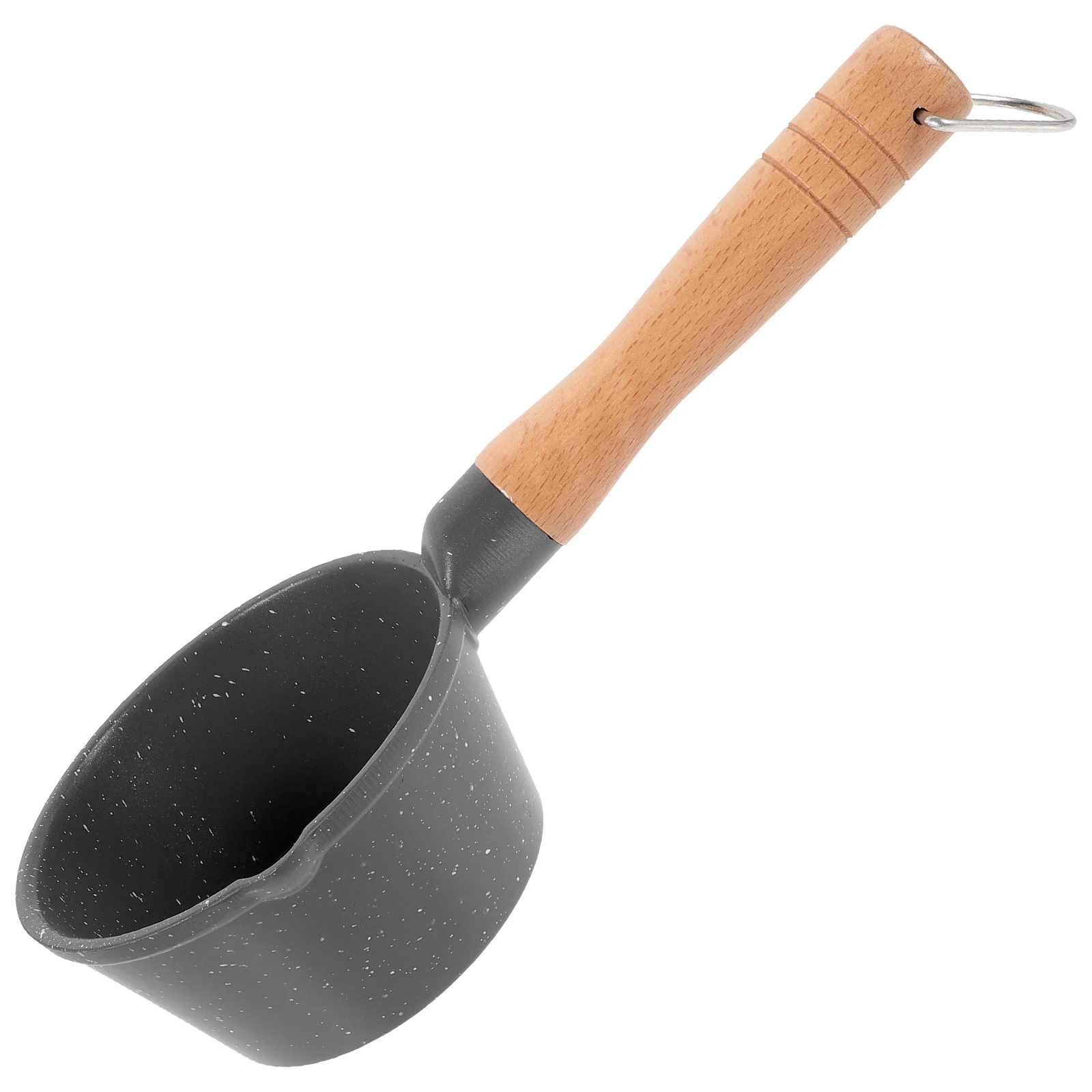 

Small Sauce Pan with Pour Spout Anti-Scald Handle Easy Clean Kitchen Cooking Milk Pot Saucepan with Pour Spout