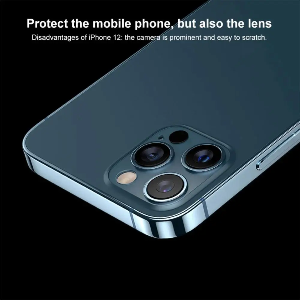 For IPhone15 14 13 12 11 Pro Max Protective Lens Film Full Coverage Glass Explosion-proof and Scratch-Resistant for Rear Camera