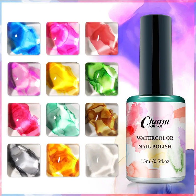 encre-aquarelle-effet-marbre-blooming-tpo-hema-free-12-couleurs-15ml-sechage-a-l'air-effet-Etirement-laque-gel-ongles-manucure-diy