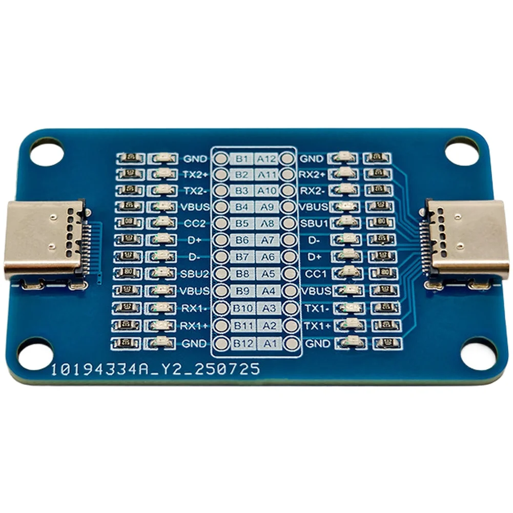 Field Type-C Cable Tester For Comprehensive 24-Pin Testing With Dual LED Indicators, Compact And Lightweight