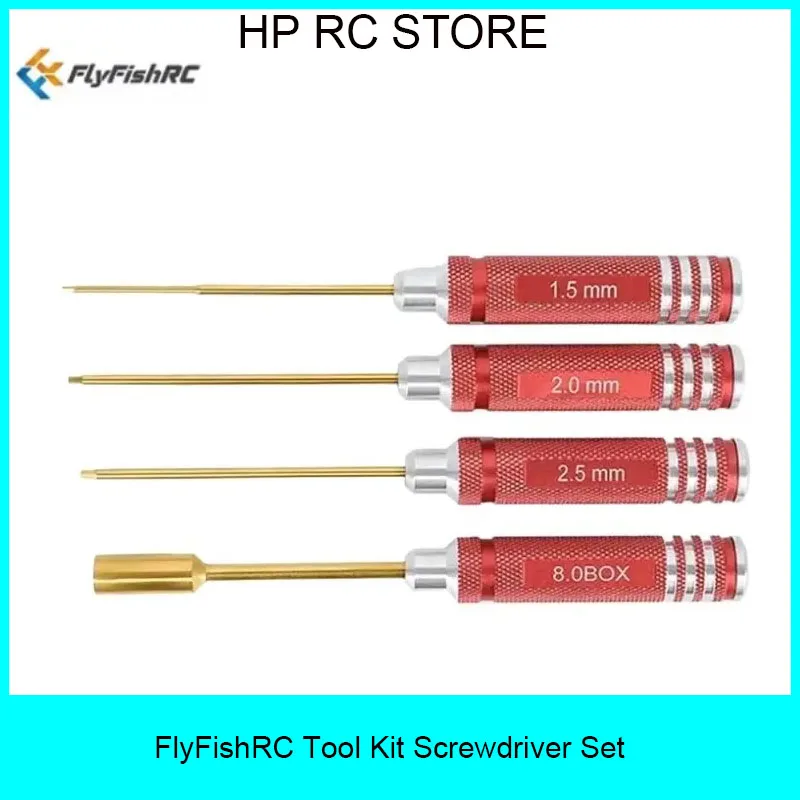 

Набор инструментов FlyFishRC FPV и набор отверток — для самолетов, фристайлов и дронов дальнего действия
