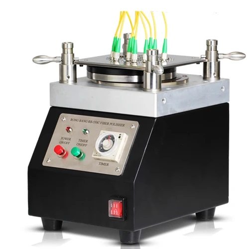 FTTH Fiber Optic Four Corner Pressure Polishing Machine Fiber Optic Equipment patch cord fast connector making machine