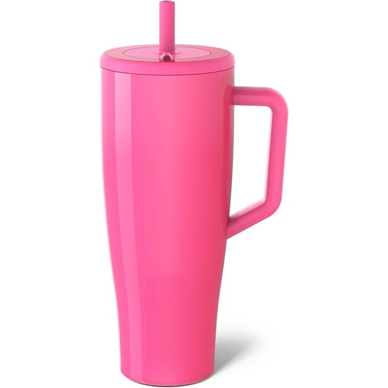 

100% Leakproof Insulated Tumbler with Lid and Straw | Made of Stainless Steel