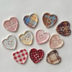 10Pcs Charm Button Resin Ornaments DIY Garment Shoes Sewing Crafts Supplies Kid Doll Costume Handmade Accessories