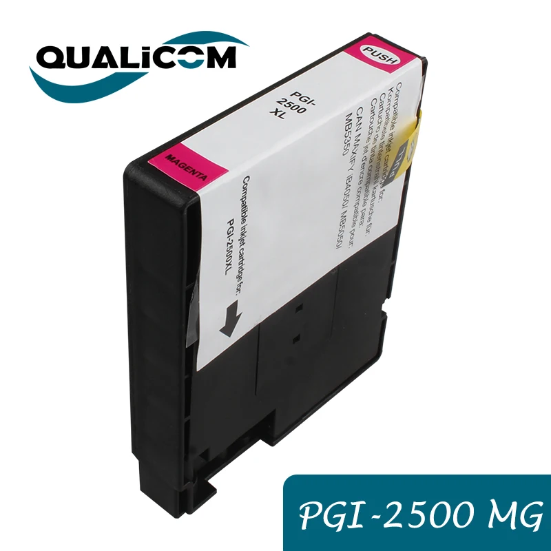 Cartuchos de tinta 2500XL para Canon PGI-2500XL PGI 2500XL 2500 XL Cartuchos de tinta para Canon Maxify MB5050 MB5150 MB5450 MB5350 iB4150