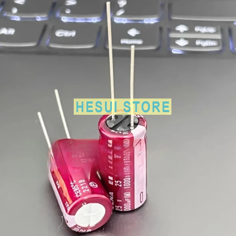 3300UF 25V Audio Capacitor 25V3300UF 16X25 RA3 Purple Red Robe