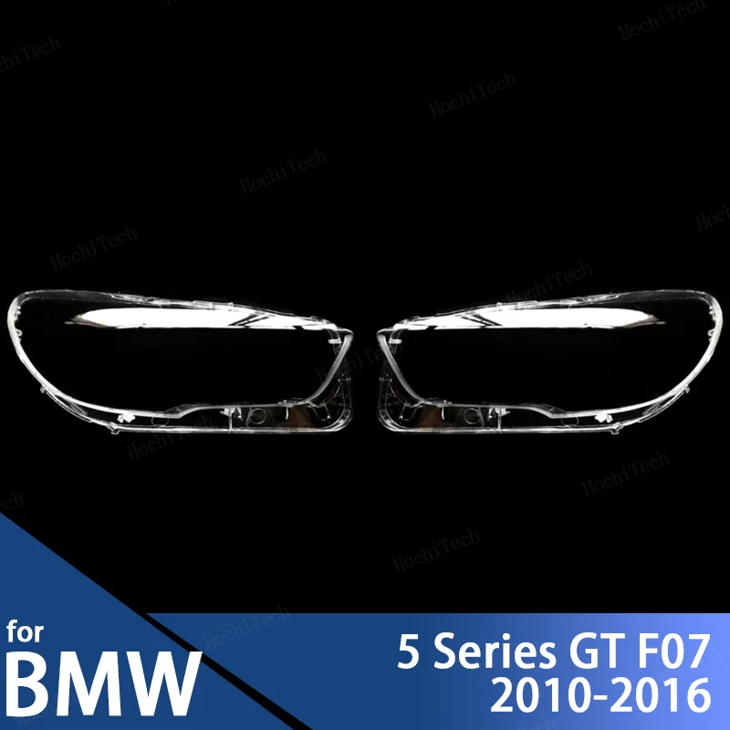 Headlight Lampshade Transparent Headlight Lens Headlamp Housing Cover Light Protection For BMW 5 Series GT 5GT F07 2010-2016