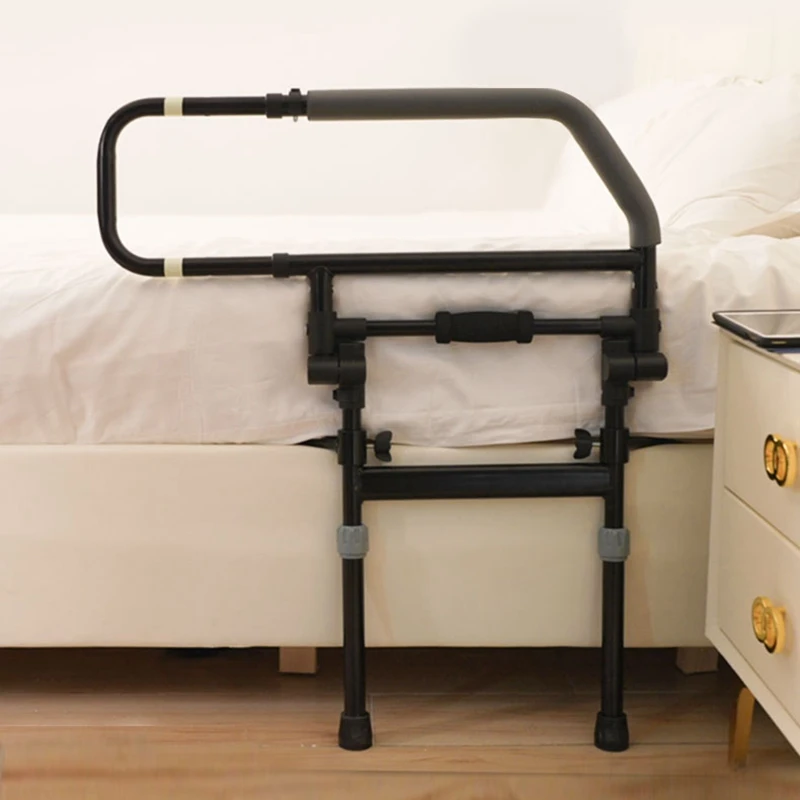 

Foldable bed for the elderly, guardrail, bedside handrail, pregnant woman gets up and up, booster assist, retractable