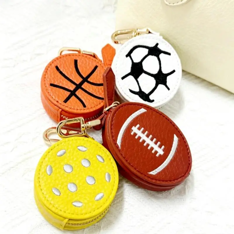 Small Ball Design Coin Purse Headphone Pouch Ideal for Gym and Outdoor Activities view 5